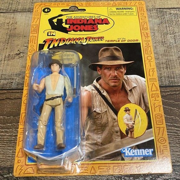 New Kenner Retro Indiana Jones and the Temple of Doom INDIANA JONES 3.75" Figure - Picture 1 of 3